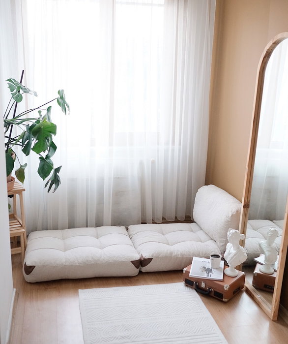 Atelier Del Sofa Fold Teddy - Crema Atelier Del Sofa Fold Teddy - Crema
